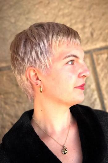 Piecey Pixie with Bangs Haircut