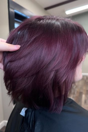 Medium-Length Layered Long Bob Haircut