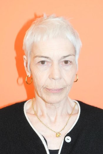 Ultra Short White Pixie With Baby Bangs Haircut