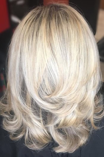Soft Layered Medium-Length Haircut With Breezy Shape Haircut