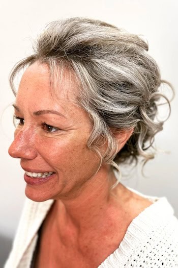 Curled Updo Hairstyle
