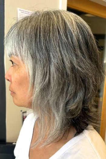 Medium Layered Shag With Texture Hairstyle
