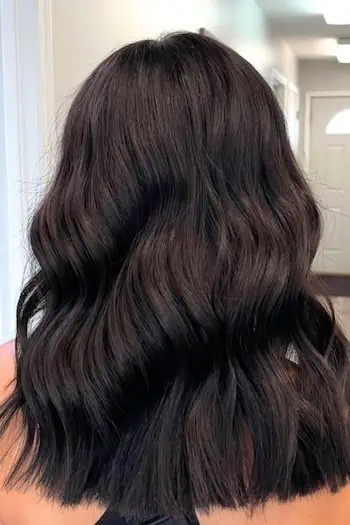 Espresso with Blue Undertones Hair