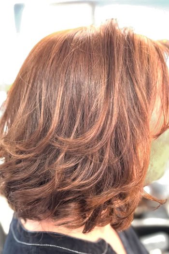 Medium-Length Bouncy Layers Haircut