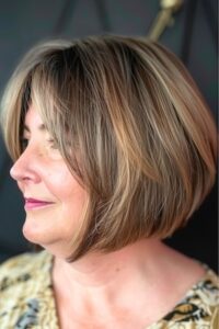30 Mejores Cortes de Pelo Para Mujeres De 50 Con Cara Redonda - Esmilna ...
