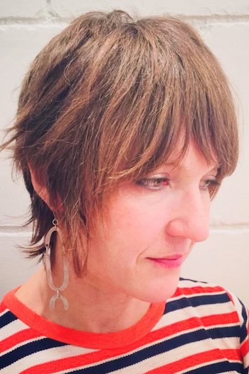 Straight Shaggy Pixie With Bangs Hairstyle