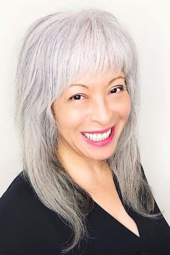 Long Straight Shag With Rounded Bangs Hairstyle