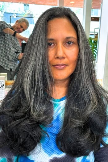 Long Voluminous Layers Hairstyle