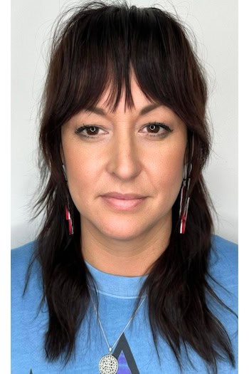 Medium Shag With Textured Ends And Bangs Hairstyle