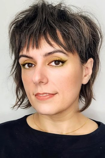 Short Shaggy Disconnected Layers Hairstyle