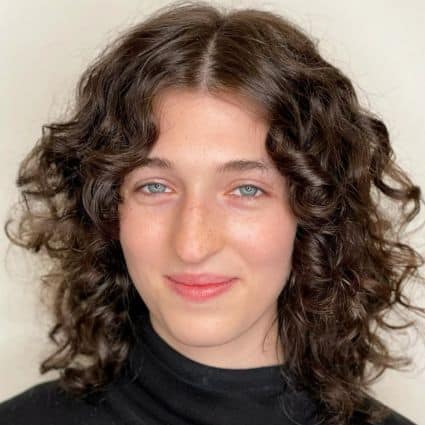 Medium-Length Layered Curls Haircut
