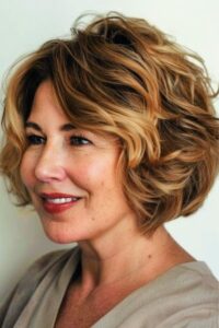 30 Mejores Cortes de Pelo Para Mujeres De 50 Con Cara Redonda - Esmilna ...