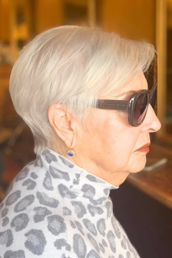 Side-Swept Pixie Hairstyle