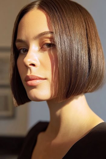 Classic Chin-Length Bob Haircut