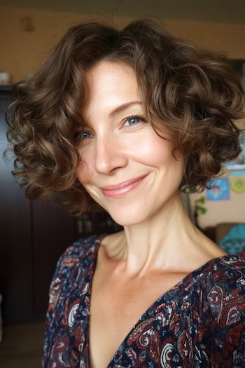 Short Curly Bob Haircut