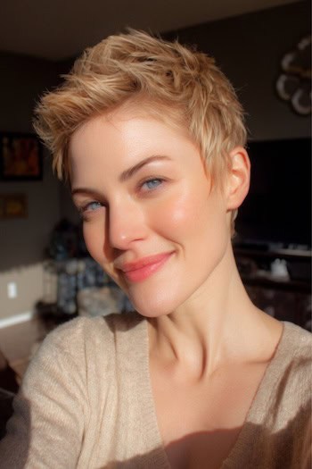 Choppy Spiky Pixie Haircut