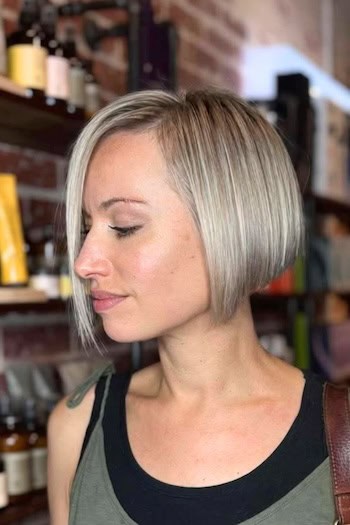 Chin-Length Bob Hairstyle