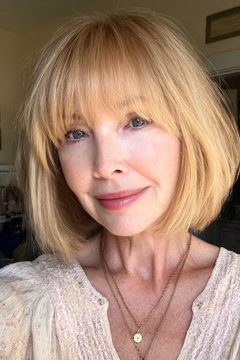 Rounded Wispy Bob With Long Bangs Haircut