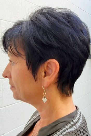 Pixie With Bangs And Textured Top Hairstyle