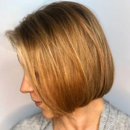 Chin-Length Bob Hairstyle