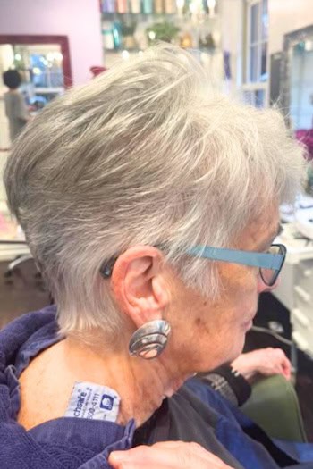 Short Feathered Pixie Hairstyle