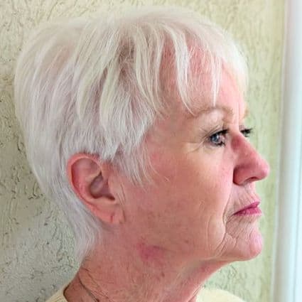 Piecey Textured Pixie Hairstyle