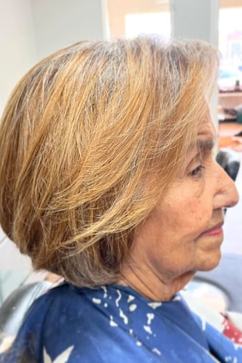 Volumized Bob With Layers Hairstyle
