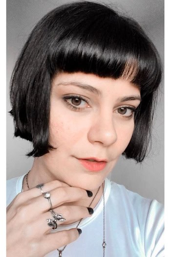 Classic French Bob with Rounded Bangs Hairstyle