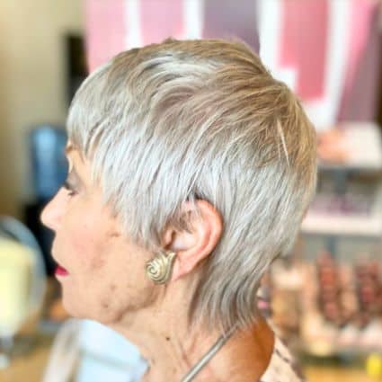 Layered Pixie With Tapered Back Hairstyle