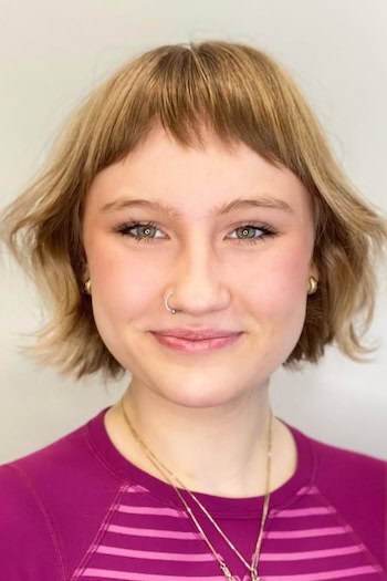 Short Wavy Bob with Micro Bangs Hairstyle