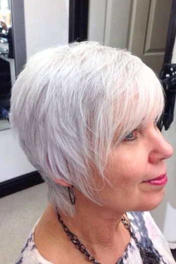 Short Layered Choppy Pixie