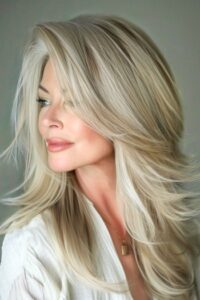 22 Hermosos Cortes de Pelo Largo Para Mujeres De 40 Años - Esmilna Castillo