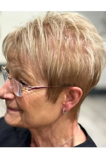 Short Textured Pixie With Soft Bangs Hairstyle