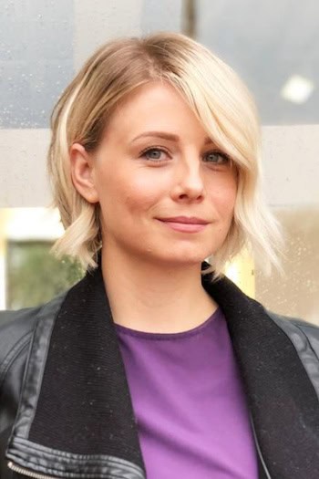 Platinum Blonde Bob Hairstyle