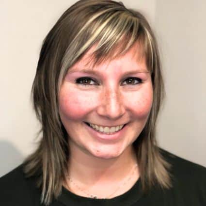 Straight Choppy Medium Shag With Bangs Haircut