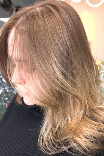 Medium Blonde Layers For Fine Hair Hairstyle