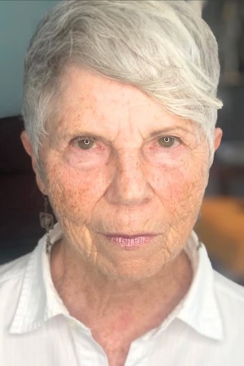 Short Silver Pixie With Side-Swept Top Hairstyle