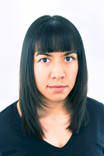 Blunt Medium-Length Cut With Layers And Full Bangs Haircut