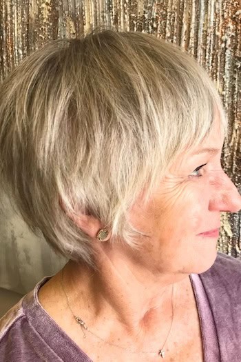Soft Shaggy Bob with Blended Layers Hairstyle