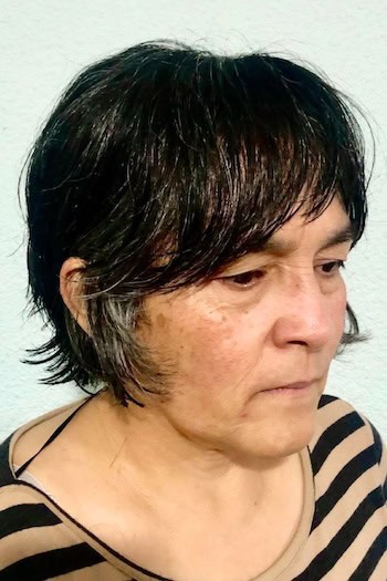 Piecey Shaggy Cut with Wispy Bangs Hairstyle