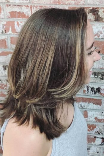 Medium-Length Hair With Face-Framing Layers Haircut