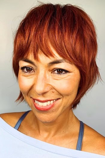 Straight Razor Cut Pixie Shag Hairstyle