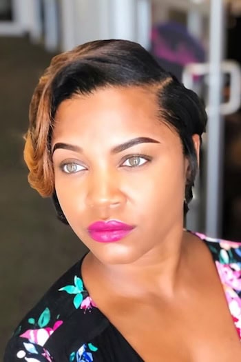 Sculpted Pixie with Finger Waves