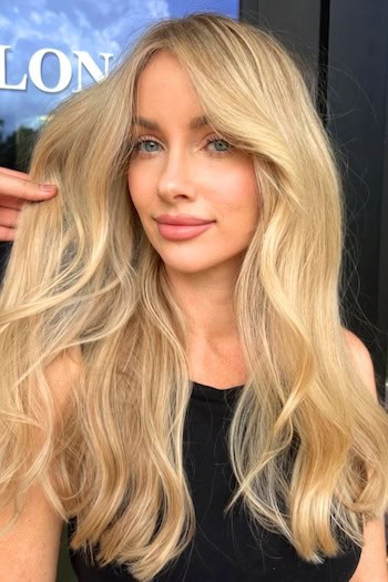 Golden Blonde Hair Color
