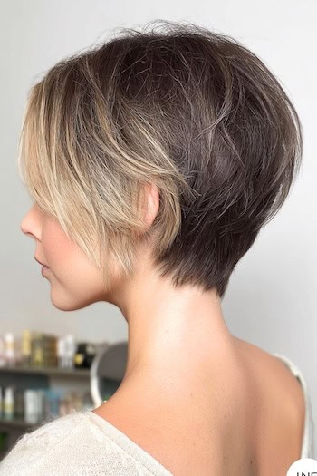 Stacked Pixie Bob Haircut