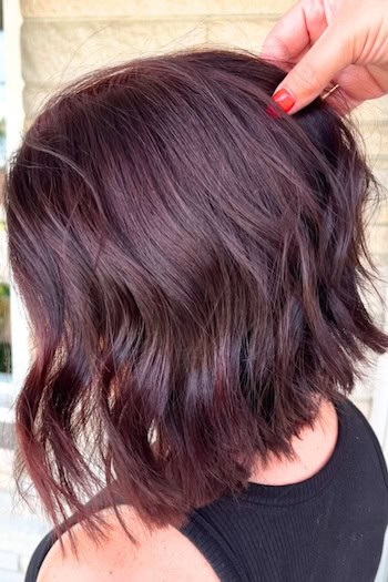 Deep Auburn Brown Hair Color