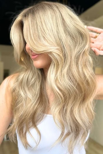 Wheat Vanilla Blonde With Lowlights Hair Color