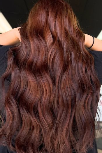 Dimensional Chocolate Cherry Hair Color