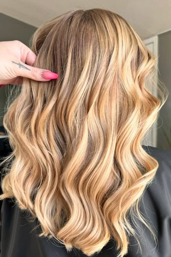 Pale Strawberry Blonde Ombre Hair Color