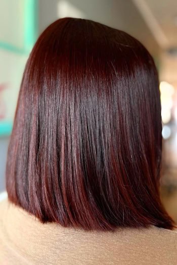 Cherry Cola Brunette Hair Color
